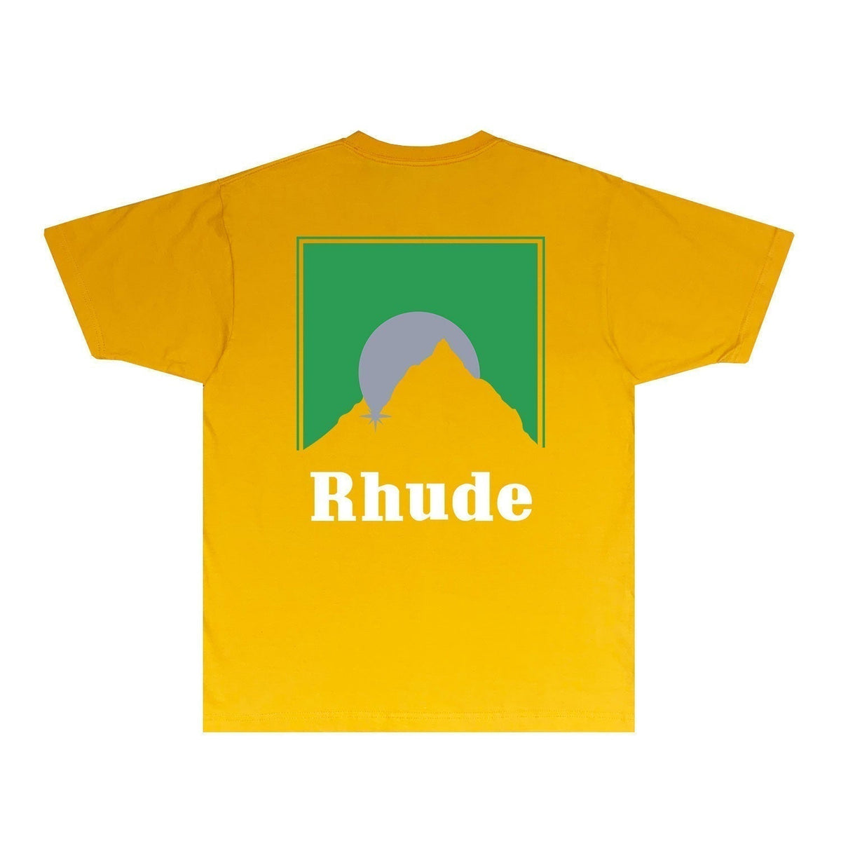 Rhude T-shirts Printed Trendy Pure Cotton